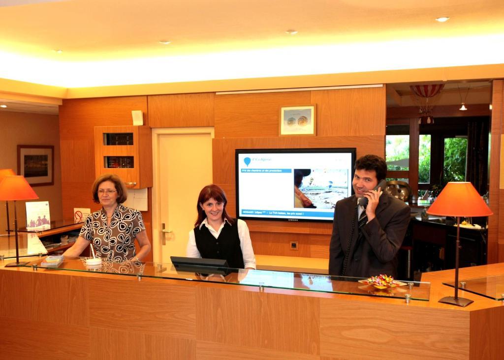 Brit Hotel L'Eclipse Nancy Heillecourt Exterior foto